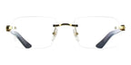 Cartier 0453O buffalo horn 002 frame,  size 56  - Dayal Opticals India