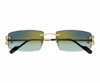 Cartier 0465S gold green 003 sunglasses,  size 56  - Dayal Opticals India                 