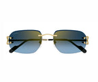 Cartier 0468S gold & blue 002 sunglasses,  size 58  - Dayal Opticals India                 