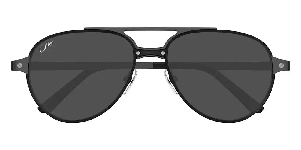 Cartier 0476S black & ruthenium grey 005 sunglasses,  size 59  - Dayal Opticals India      