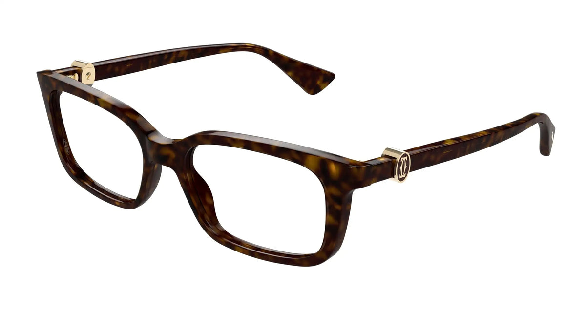 Cartier 0525O havana 002 frame,  size 53  - Dayal Opticals India