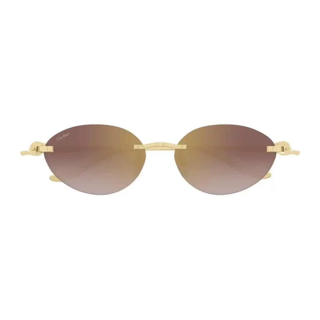 Cartier 0504S gold 004 sunglasses,  size 58  - Dayal Opticals India        