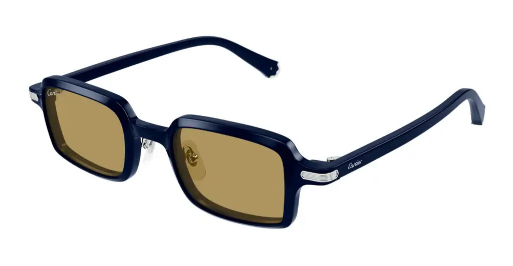Cartier 0539S blue & brown 004 sunglasses,  size 49  - Dayal Opticals India     