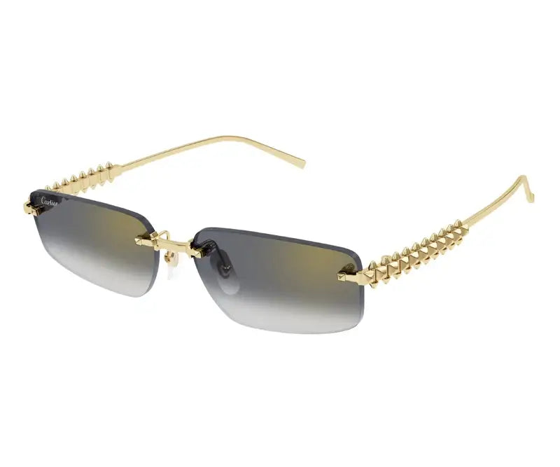 Cartier 0544S gold & grey 001 sunglasses,  size 58  - Dayal Opticals India                 