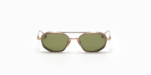 Akoni Eris-Two Brushed White Gold Aks508-A Size 51, Sunglasses - Dayal opticals