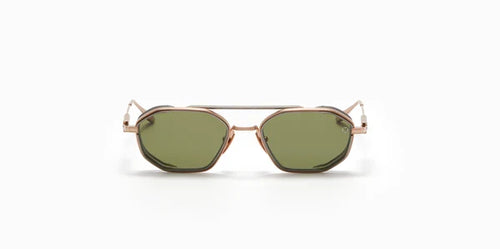 Akoni Eris-Two Brushed White Gold Aks508-A Size 51, Sunglasses - Dayal opticals
