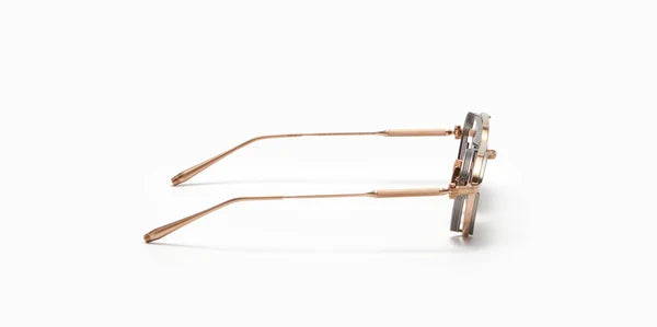 Akoni Eris-Two Brushed White Gold Aks508-A Size 51, Sunglasses - Dayal opticals