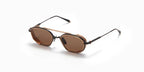 Akoni Eris-Two Brushed Black & Brown Aks508-C Size 51, Sunglasses - Dayal opticals
