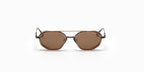 Akoni Eris-Two Brushed Black & Brown Aks508-C Size 51, Sunglasses - Dayal opticals