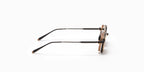Akoni Eris-Two Brushed Black & Brown Aks508-C Size 51, Sunglasses - Dayal opticals