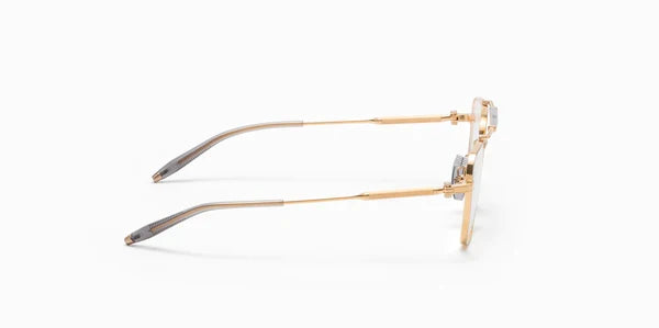Akoni Europa Brushed Gold- Silver & Grey Crystal Akx200-D Size 50, Frame - Dayal opticals