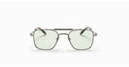 Akoni Europa Brushed Palladium & Olive Enamel Akx200-E Size 50, Frame - Dayal opticals