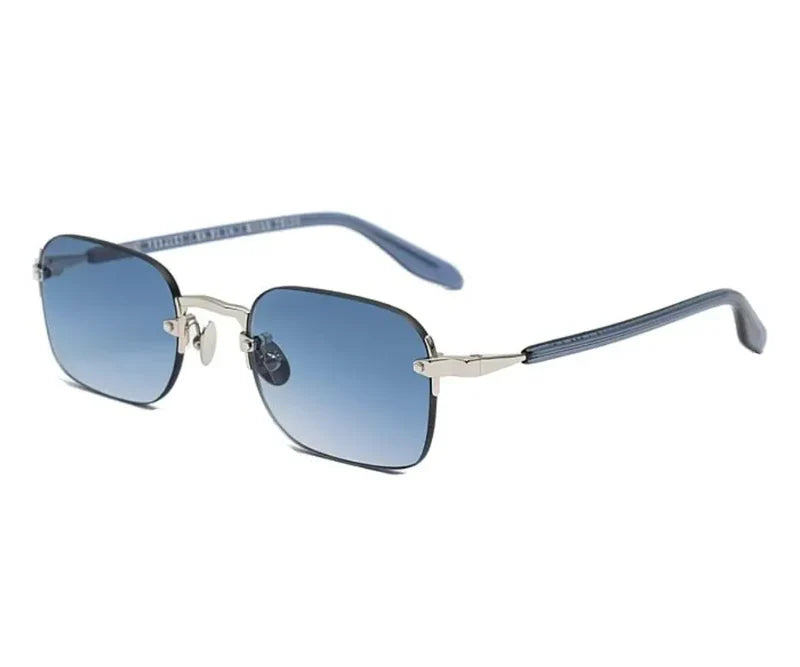 Gast Domsa Silver Blue Dom03 Sunglasses, Size 52 - Dayal Opticals India