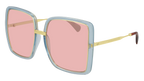 Gucci 0903S Pink Gold Brown 002 , Sunglasses – Dayal Opticals 
