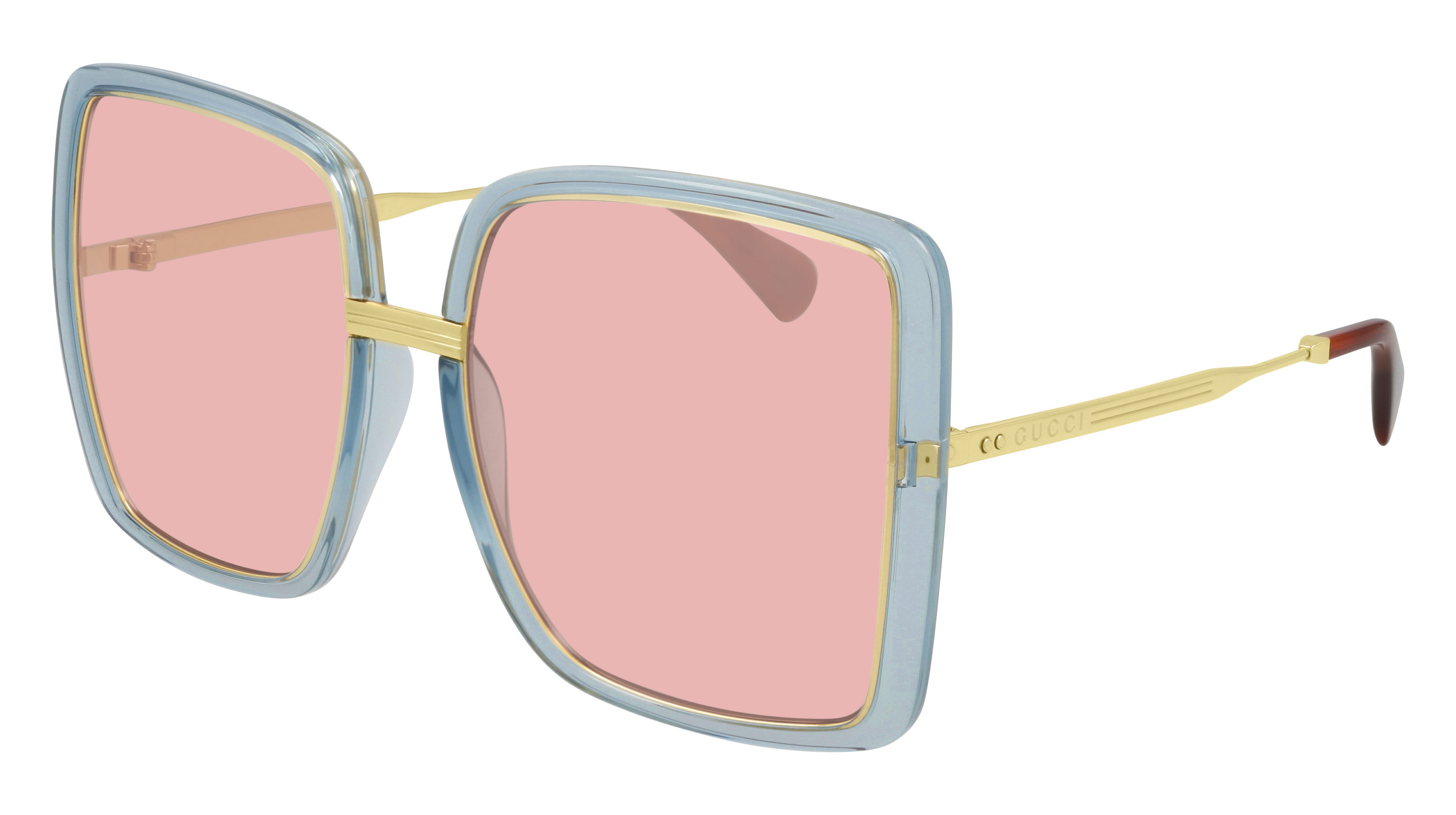 Gucci 0903S Pink Gold Brown 002 , Sunglasses – Dayal Opticals 