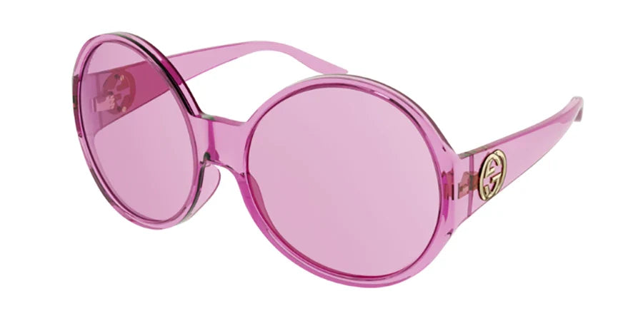 Gucci 0954S Transparent Pink 002, Sunglasses – Dayal Opticals