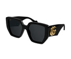 Gucci 0956S Black & Grey 003 Size 54, Sunglasses - Dayal Opticals