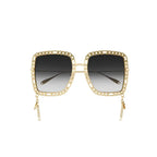 Gucci 1033S Gold & Grey 002 Sunglasses, Size 57 – Dayal Opticals