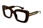 Gucci 1554O Havana 002 Size 49, Frame - Dayal Opticalss