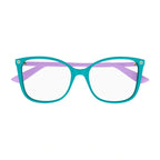 Gucci 0026O Green Transparent 015  Size 53,Frame – Dayal Opticals