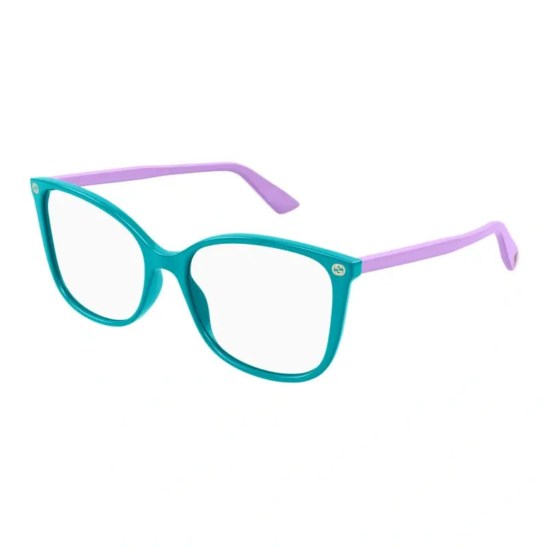 Gucci 0026O Green Transparent 015  Size 53,Frame – Dayal Opticals