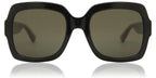 Gucci 0036SN Shiny Black Brown 002 Size 54, Sunglasses - Dayal opticals     