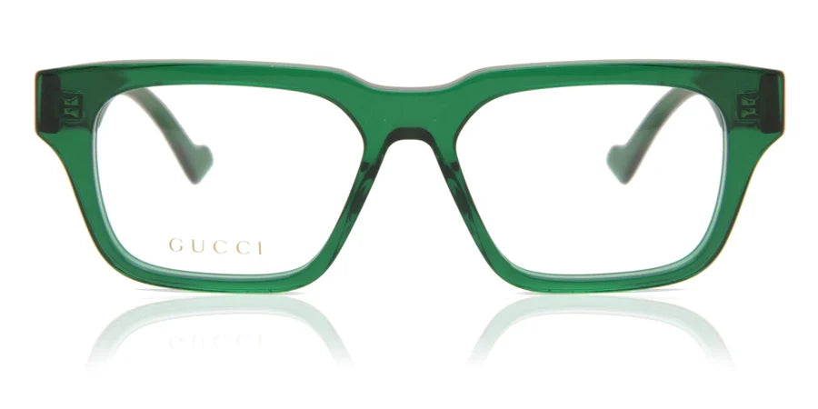 Gucci 0963O Green Transparent 004 Size 53, Frame - Dayal Opticals