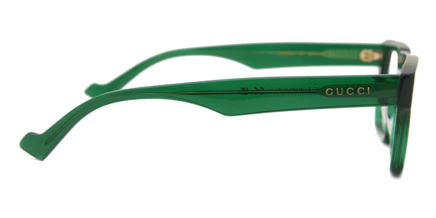 Gucci 0963O Green Transparent 004 Size 53, Frame - Dayal Opticals
