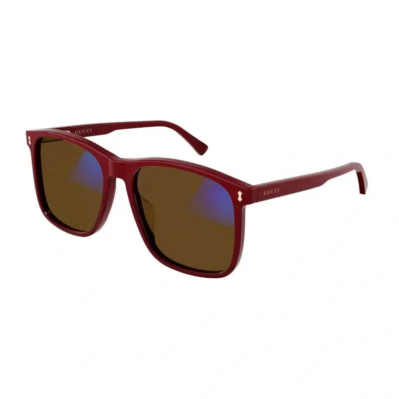 Gucci 1041S Burgundy 005 Sunglasses, Size 57 – Dayal Opticals