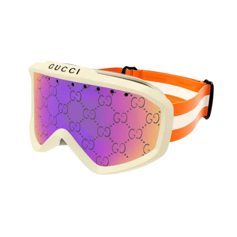 Gucci 1210S Ivory Orange Pink 002 Sunglasses, Size 99 – Dayal Opticals