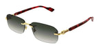 Gucci 1221S Gold & Grey 006 Size 56,  Frame - Dayal Opticals