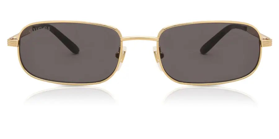 Gucci 1457S Gold & Grey 001 Size 57, Sunglasses - Dayal Opticals