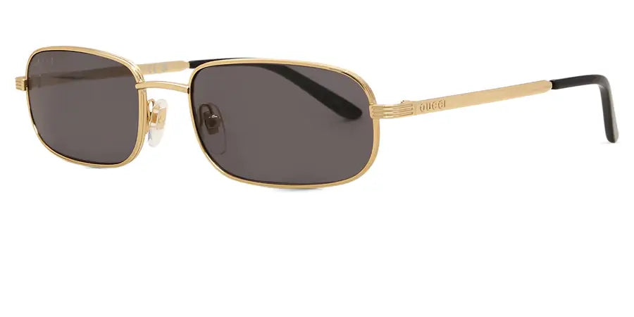 Gucci 1457S Gold & Grey 001 Size 57, Sunglasses - Dayal Opticals