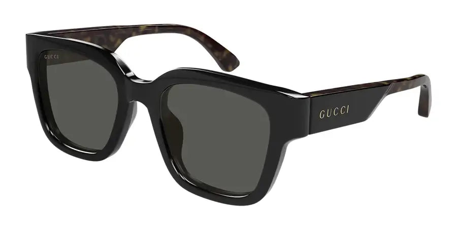 Gucci 1670SK Black & Grey 001 Size 52, Sunglasses - Dayal Opticals
