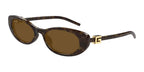 Gucci 1680S Tortoise & Brown 004 Size 52, Sunglasses - Dayal Opticals