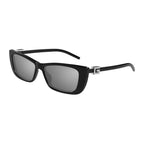 Gucci 1681S Black & Silver 002 Size 53, Sunglasses - Dayal Opticals