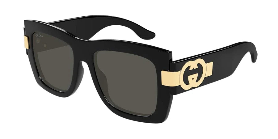 Gucci 1688S Black & Grey 001 Size 54, Sunglasses - Dayal Opticals