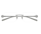 Gucci 1703O Gunmetal & Clear 001 Size 55, Frame  - Dayal Opticals 