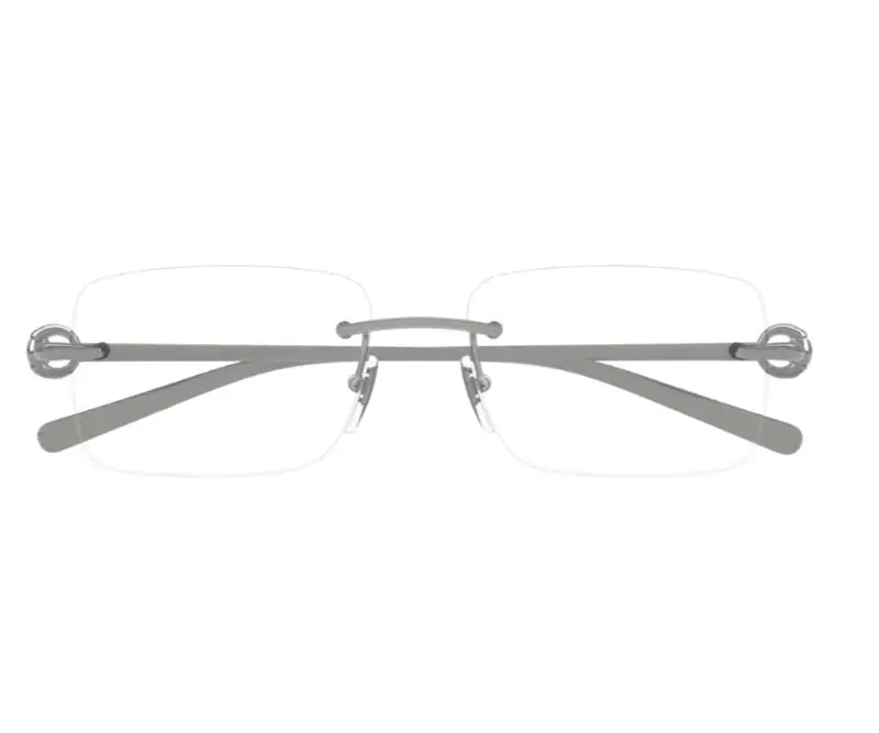 Gucci 1703O Gunmetal & Clear 001 Size 55, Frame  - Dayal Opticals 