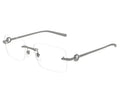 Gucci 1703O Gunmetal & Clear 001 Size 55, Frame  - Dayal Opticals 