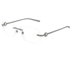 Gucci 1703O Gunmetal & Clear 001 Size 55, Frame  - Dayal Opticals 