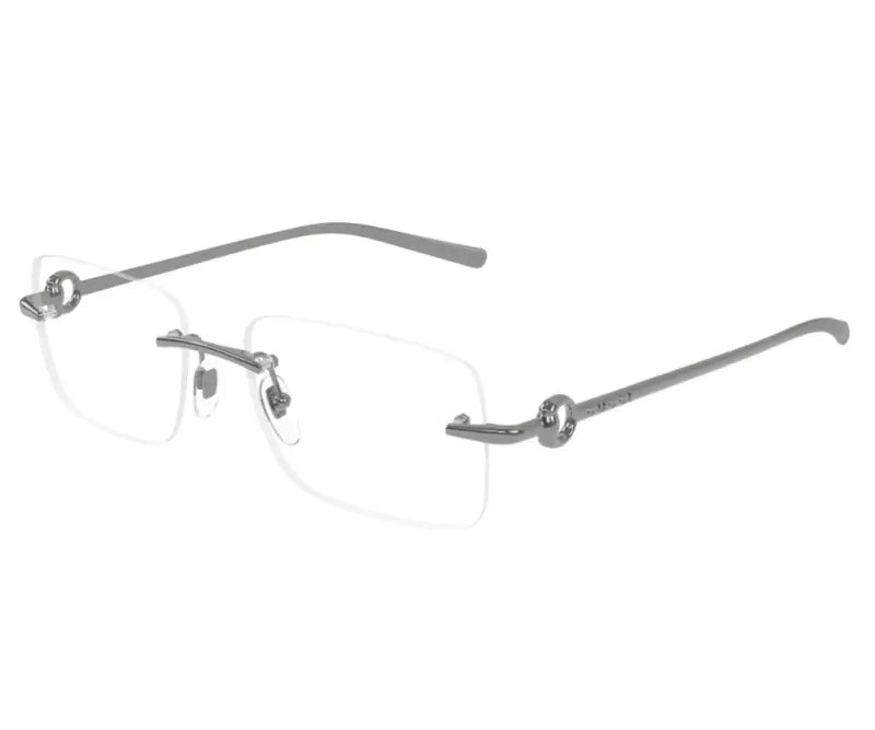 Gucci 1703O Gunmetal & Clear 001 Size 55, Frame  - Dayal Opticals 