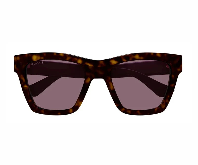 Gucci 1714S Havana Brown Purple 006 Size 54, Sunglasses - Dayal Opticals