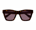 Gucci 1714S Havana Brown Purple 006 Size 54, Sunglasses - Dayal Opticals