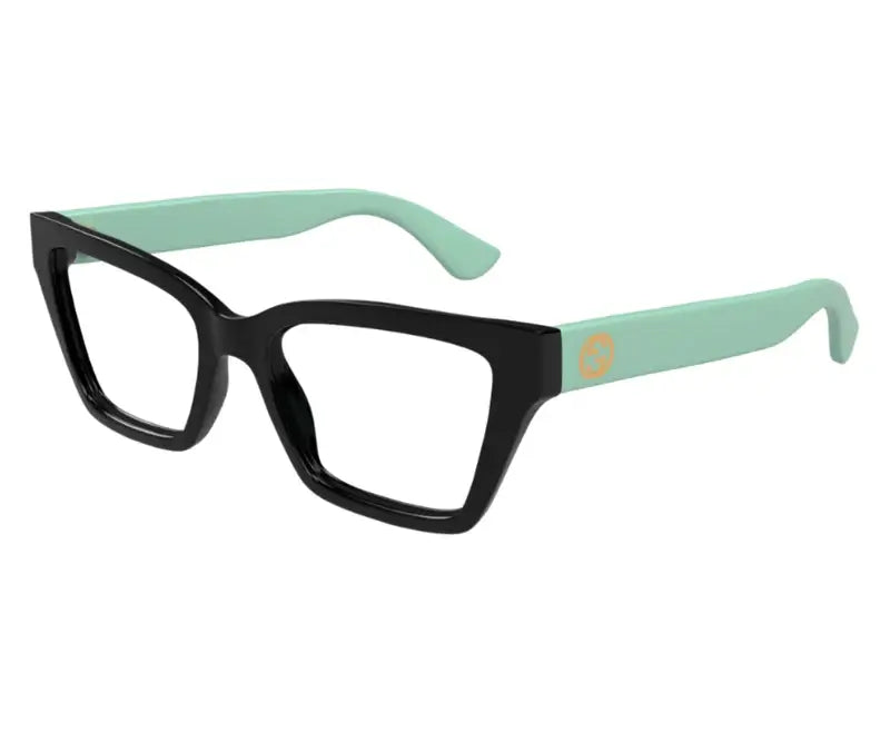 Gucci 1715O Black & Green 004 Size 53, Frame – Dayal Opticals