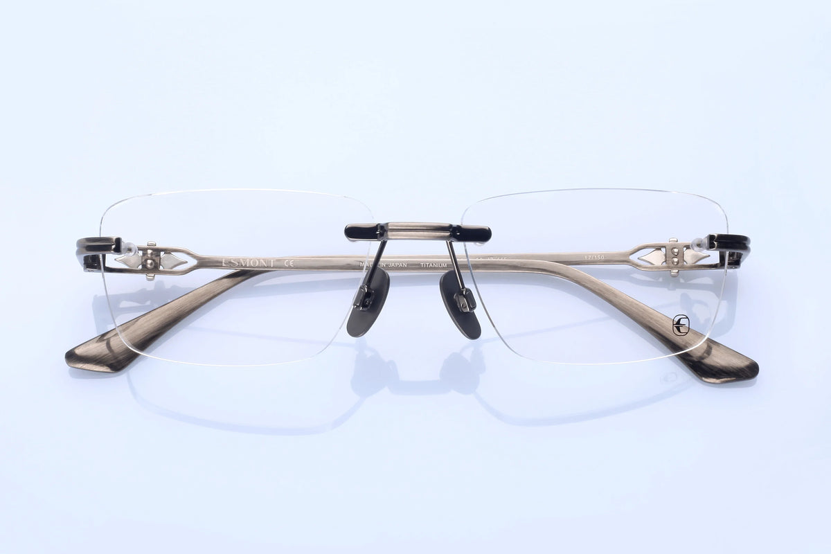 Esmont HABU III RECTANGLE RIMLESS Opticals