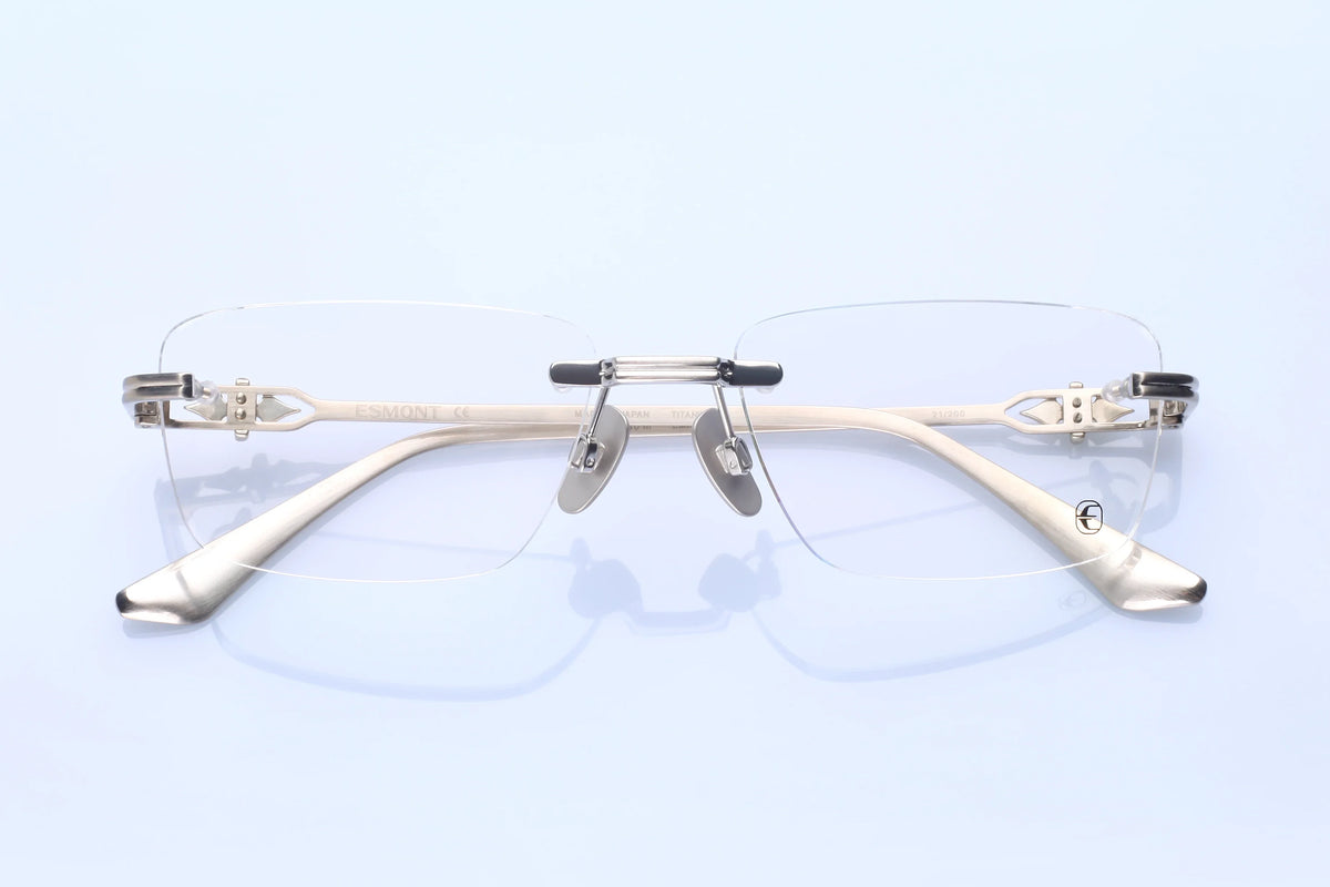 Esmont HABU III RECTANGLE RIMLESS Opticals