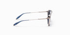 Akoni Hera Brushed Black Palladium Silver - Blue Aks203B Size 58, Sunglasses - Dayal optical 