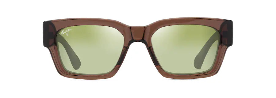 Maui Jim Kenui Shiny Trans Light Brown HTS642-01A Sunglasses – Dayal Opticals