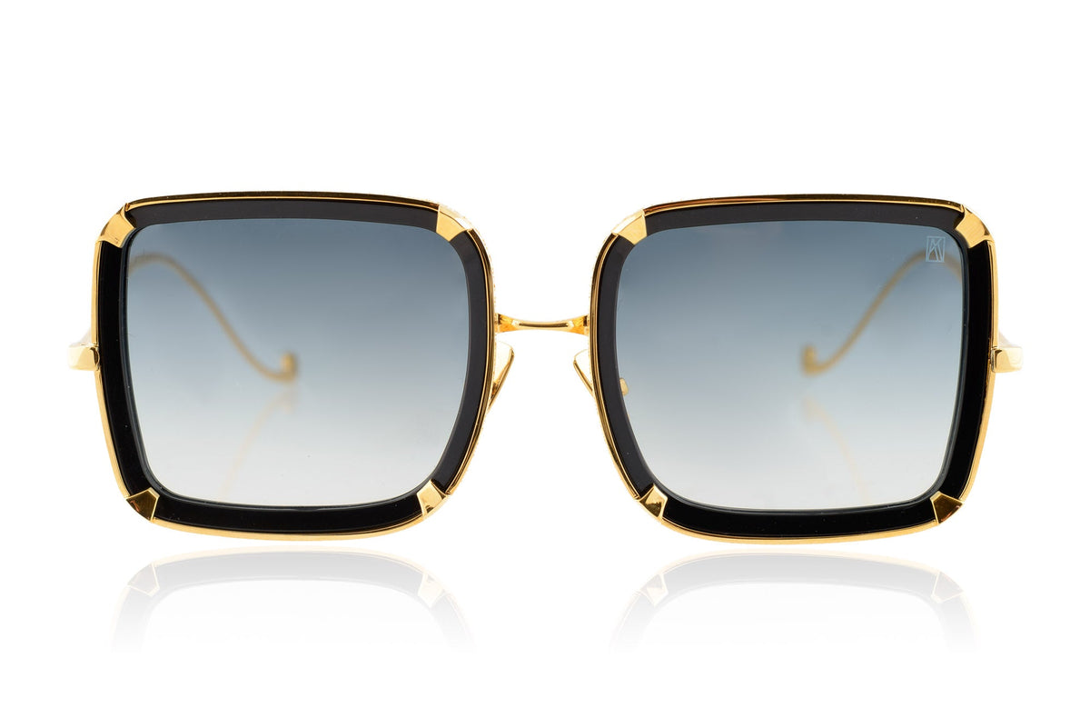 Anna Karin Karlsson White Moon Black sunglasses, size 57 – Dayal Opticals